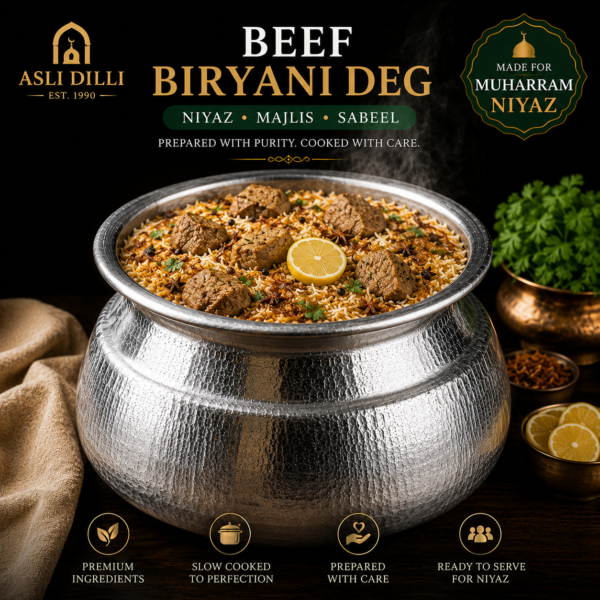 Beef Biryani Deg